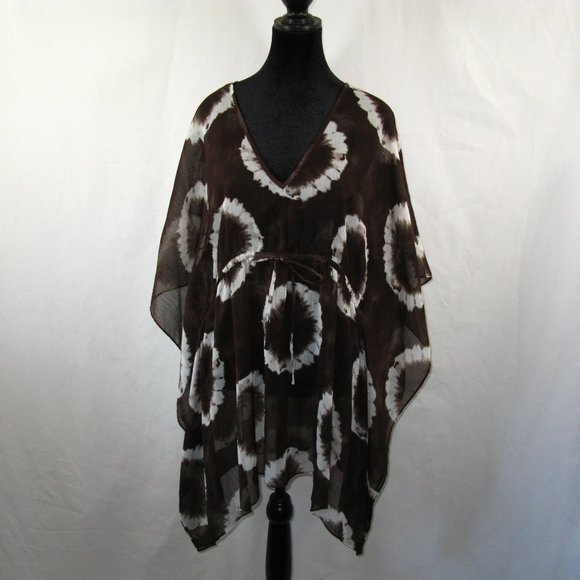 Michael Kors Other - Michael Kors Swimsuit cover-up - Brown/Cream - Size L/XL - Like New